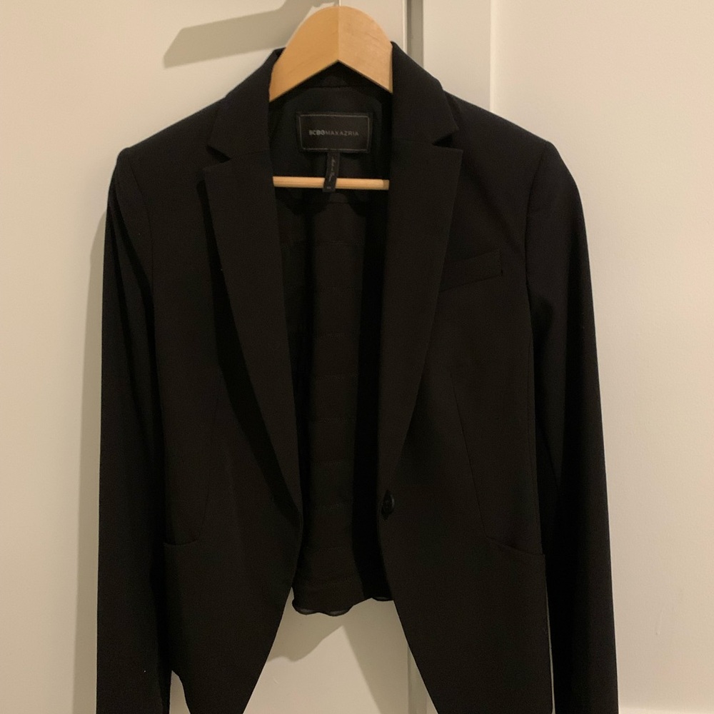BCBGMaxAzria Black Blazer